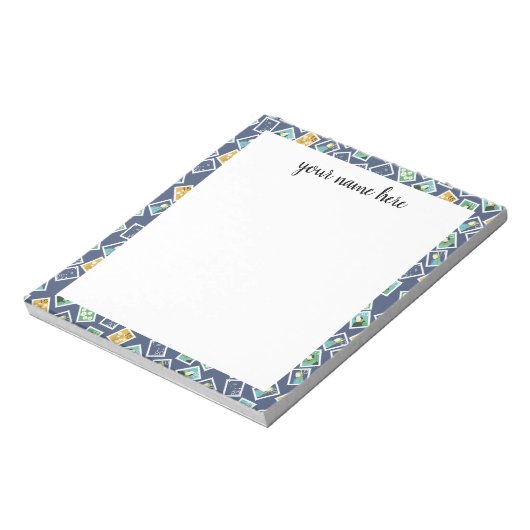 Personalized Postal Worker Notepad Notitieblok (Linkerzijde)