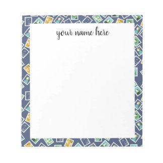 Personalized Postal Worker Notepad Notitieblok