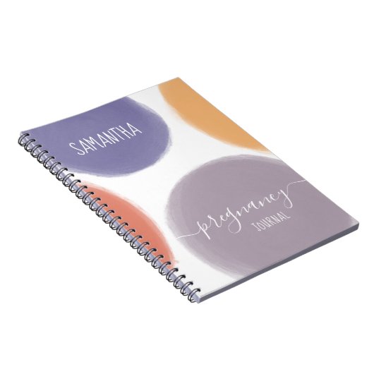 Personalized Pregnancy Journal Notitieboek (Rechterzijde)