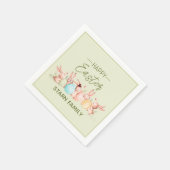 Personalized, pretty Easter festive napkins Servet (Hoek)