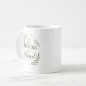 Personalized Principal Retirement Gift Koffiemok (Voorkant links)