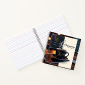 Personalized Programming Coffee Code Notebook  Notitieboek (Binnen)