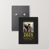 Personalized Proud Brother graduate Button (Voorkant / Achterkant)