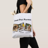 Personalized Proud Pet Parent Tote Bag (Dichtbij)