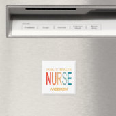 Personalized Public health nurse RN gifts Magneet (Insitu (Vaatwasser))