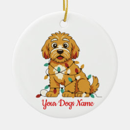 Personalized Puppy Christmas Ornament