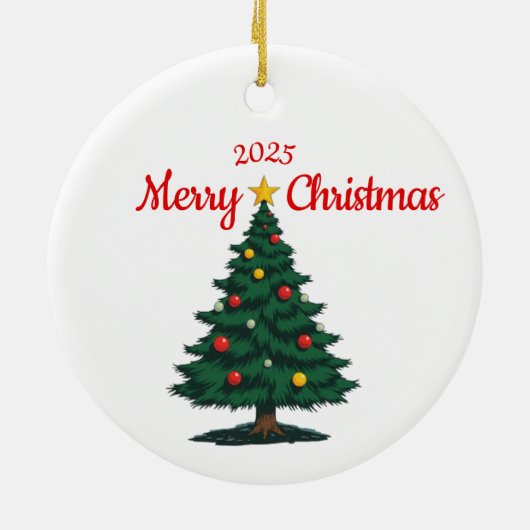 Personalized Puppy Christmas Ornament (Achterkant)