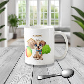 Personalized Puppy Mug Koffiemok