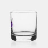 Personalized Purple Class of 2026 Graduation Whisky Glas (Links)