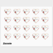 Personalized Purple Heart stickers (Vel)