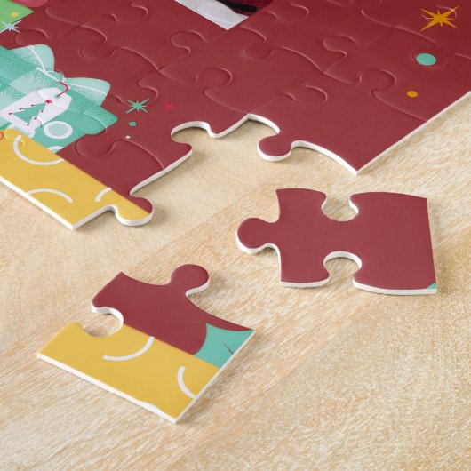 Personalized Puzzle – Christmas Photo Legpuzzel (Zijkant)