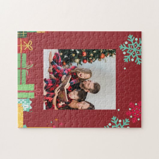 Personalized Puzzle – Christmas Photo Legpuzzel (Horizontaal)