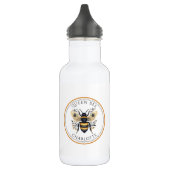 Personalized Queen Bee Floral Waterfles (Links)