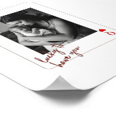 Personalized Queen of Hearts Mother’s Day Photo Poster (Hoek)