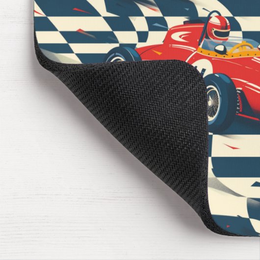 Personalized Race Car Mouse Pad Mousepad  Muismat (Hoek)