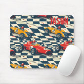 Personalized Race Car Mouse Pad Mousepad  Muismat (Met muis)