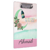 Personalized Ramadan Clipboard Organizer Klembord (Rechts)