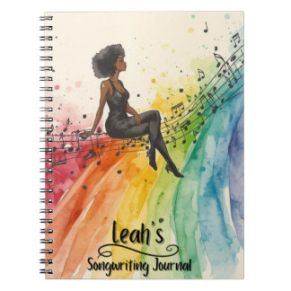 PERSONALIZED Rap Hip Hop Liedjes Schrijven Journal Notitieboek