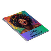 PERSONALIZED Rap Hip Hop Liedjes Schrijven Journal Notitieboek (Rechterzijde)
