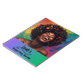 PERSONALIZED Rap Hip Hop Liedjes Schrijven Journal Notitieboek (Linkerzijde)