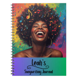 PERSONALIZED Rap Hip Hop Liedjes Schrijven Journal Notitieboek