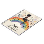 PERSONALIZED Rap Hip Hop Liedjes Schrijven Journal Notitieboek (Linkerzijde)