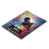 PERSONALIZED Rap Hip Hop Liedjes Schrijven Journal Notitieboek (Linkerzijde)