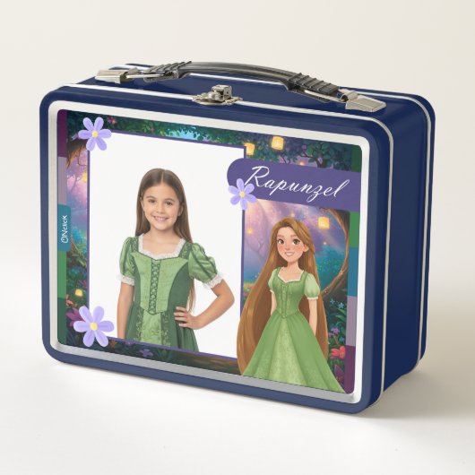 Personalized Rapunzel Lunch Box (Voorkant)