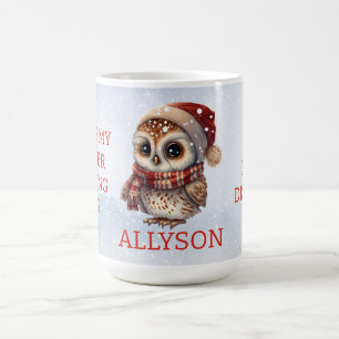 Personalized Readers Funny Owl Koffiemok