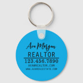 Personalized Real Estate Agent Gift Sleutelhanger (Voorkant)