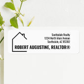 Personalized Realtor Return Address Label