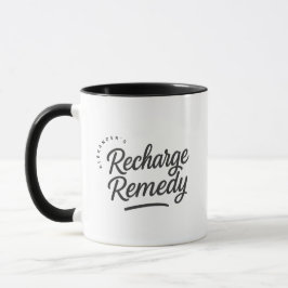 Personalized Recharge Remedy Gift Coffee Mok