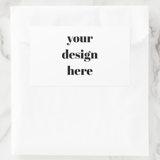 Personalized  rechthoekige sticker