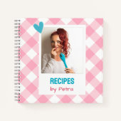 Personalized Recipe Notebook Notitieboek (Voorkant)