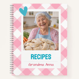 Personalized Recipe Notebook Notitieboek