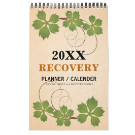 PERSONALIZED Recovery Quote Progress Gift Planner Kalender