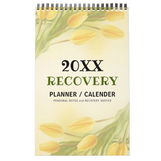 PERSONALIZED Recovery Quote Progress Gift Planner Kalender (Hoes)