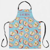 Personalized Red Apple Halves Pattern Custom Schort (Voorkant)