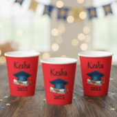 Personalized Red Party Glasses & Accessories Papieren Bekers
