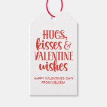 Personalized Red Valentine Wishes
