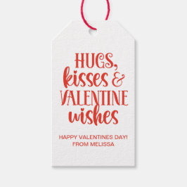 Personalized Red Valentine Wishes Cadeaulabel