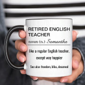 Personalized Retired English Teacher Definition Mok