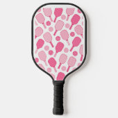 Personalized Retired & Ready to Dink Pink Pickleba Pickleball Paddle (Achterkant)