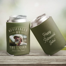 Personalized Retiree Party Favor Retirement Photo  Blikjeskoeler