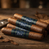 Personalized Retirement Cigar Band Sticker