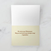  Personalized Retirement Congrats Card Bedankkaart (Binnen)
