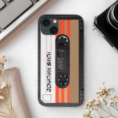 Personalized Retro Casette 80's Case-Mate iPhone Case