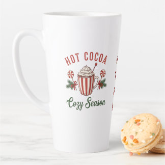 Personalized Retro Hot Cocoa Cozy Season Latte Mok