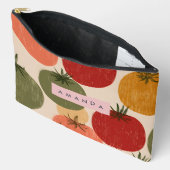 Personalized Retro Tomato Garden Style Etui (Open)