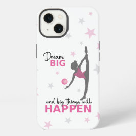 Personalized Rhythmic Gymnast Dream Big Phone Case iPhone 13 Hoesje